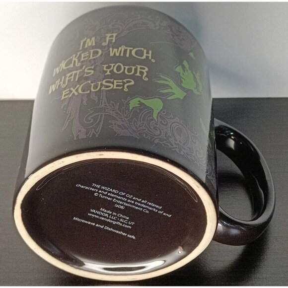 The Wizard of Oz Wicked Witch Coffee Mug "I'm a witch. What's your excuse?" - Picture 5 of 5